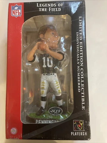Chad Pennington Bobble Head New York Jets Legends Of The Field Limited Ed 5000 Cover