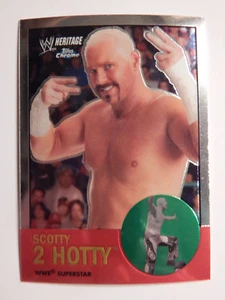 2007 Topps Heritage II Chrome WWE Wrestling Card #46 Scotty 2 Hotty - Picture 1 of 2