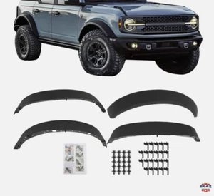 JUEGO COMPLETO GUARDABARROS / PASO RUEDA FORD BRONCO 2021-24 - Imagen 1 de 6