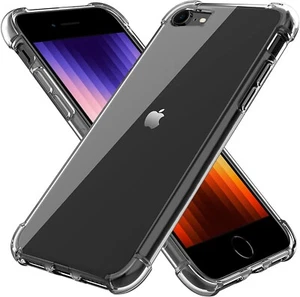 Neue Hybrid durchsichtige Hülle mit weichem Anti-Rutsch Gummirahmen für iPhone & Samsung - Bild 1 von 12