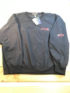Jacksonville State Gamecocks NCAA Pullover Windbreaker XL Black Cross Creek Tags - Picture 1 of 10