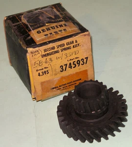 1958-1963 Chevrolet Impala Corvette 3spd NOS 2nd speed gear 3745937 - Picture 1 of 3