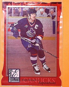 1997-98 DONRUSS ELITE ASPIRATIONS #5 MARK MESSIER VANCOUVER CANUCKS