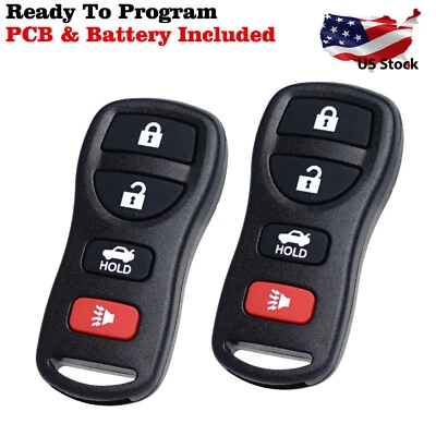 2 Para 2003 2004 2005 2006 2007 Infiniti QX56 G35 Arranque Remoto Coche Llavero Foto 1 de 4