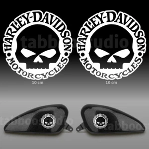 2 Harley Davidson Sticker aufkleber Helm Motorradhelm willie-g - Bild 1 von 5