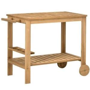 Outdoor Bar Serving Cart - Patio Furniture - Picture 1 of 9