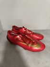 Nike Mercurial Vapor IV Red Football Soccer Cleats US 9.5 Used