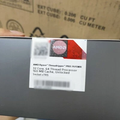 AMD Ryzen Threadripper PRO 7975WX CPU 32 Core/64 Thread 350W TRX50 Processor - Image 1 of 2