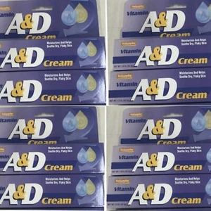 12 Pack Vitamin A&D Cream Ointment for Diaper Rash and Skin Irritations Ex 1/27 - Picture 1 of 3