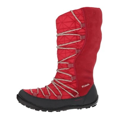 Columbia Loveland Omni Heat Red Lace Up Winter Snow Boots  size 6 - Image 1 of 4