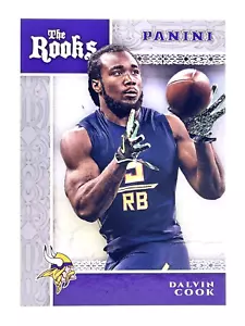 2017 Panini The Rooks #1 Dalvin Cook RC Minnesota Vikings - Picture 1 of 2