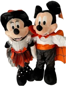 Disney Mickey and Minnie Mouse Greeters Pair 21" NWT - Picture 1 of 11