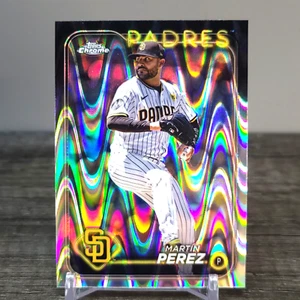Martin Perez— 2024 Topps Chrome Ray Wave Refractor #USC72 Mets - Bild 1 von 3