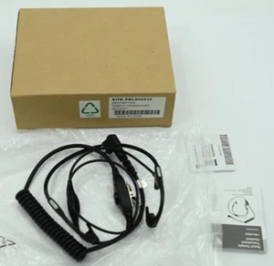 Genuine Motorola Pmln5003a Temple Transducer Headset Black NEW in Box - Picture 1 of 3