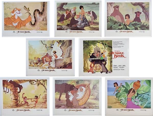 1978 Original Vintage Disney Jungle Book Lobby Cards Movie Theater 11X14 Promos - Picture 1 of 11