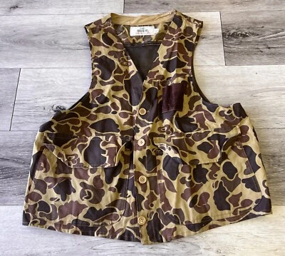Vintage Redhead Hunting Vest Size Large Frogskin Camo Camouflage Game - Image 1 of 4