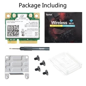 Intel Dual Band Wireless-AC 7260 WiFi Bluetooth Mini PCIe WLAN Karte für PC Laptop - Bild 1 von 12