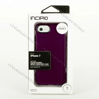 Funda protectora Incipio NGP Pure iPhone 7 iPhone 8 iPhone SE 2022 2020 - púrpura ciruela Foto 1 de 4