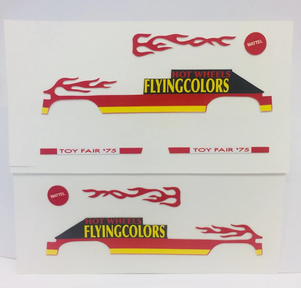 Hot Wheels Redline (SUPER VAN TOY FAIR '75... JUEGO DE CALCOMANÍAS) Foto 1 de 1