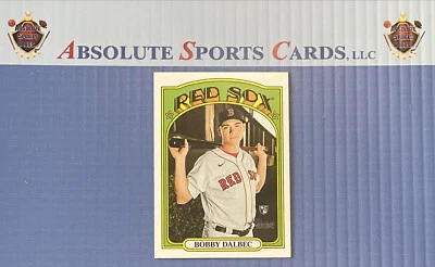 2021 Topps BOBBY DALBEC RC | Action Sp | Redsox - Image 1 of 3