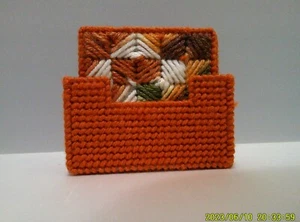 Maßgefertigte gehäkelte Untersetzer 6er Set festliche Herbstfarben Deko Halloween  - Bild 1 von 8