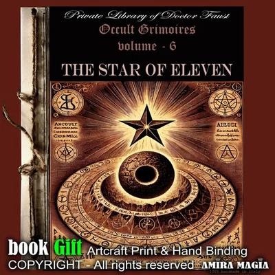 Antique Book Sacred Occultism Magic Grimoire Spirituality Qliphot Magick Sigil - Image 1 of 4