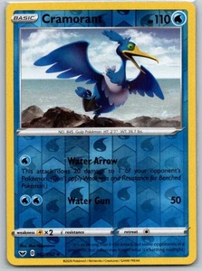 Cramorant 062/202 Reverse Holo SWSH01: Sword & Shield Base Set NM - Picture 1 of 2