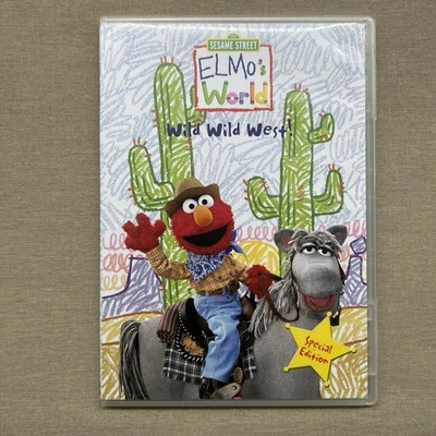 Elmo's World: Wild Wild West! (DVD 2001 Special) Elmo Sesame Street Travis Tritt - Image 1 of 4
