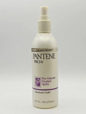 Vtg 90’s Pantene Pro-V Fixation Spritz Hair Spray Non-Aerosol 8.5oz - Изображение 1 из 3