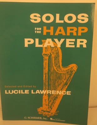 Solos For The Harp Player Music Book - New.                              (BR2.1) - Image 1 of 4