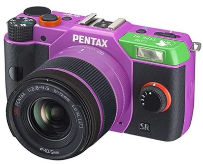 Cámara DSLR sin espejo PENTAX Q10 ILC TYPE01 Evangelion púrpura usada de Japón Foto 1 de 3