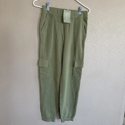 Pantalones deportivos H&M Youth cargo bolsillo talla 14 verde claro nuevos con etiquetas para niños Foto 1 de 4