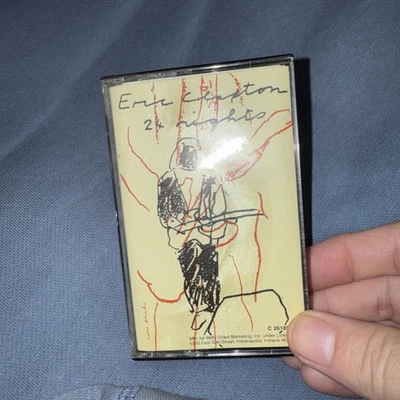 ERIC CLAPTON - 24 NIGHTS U.S. 2 CASSETTE TAPES 1991 15 TRACKS - Image 1 of 2
