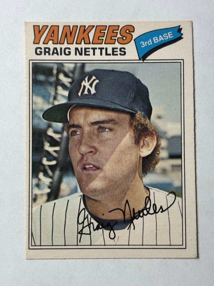 1977 O-Pee-Chee Graig Nettles #217 New York Yankees - Image 1 of 2