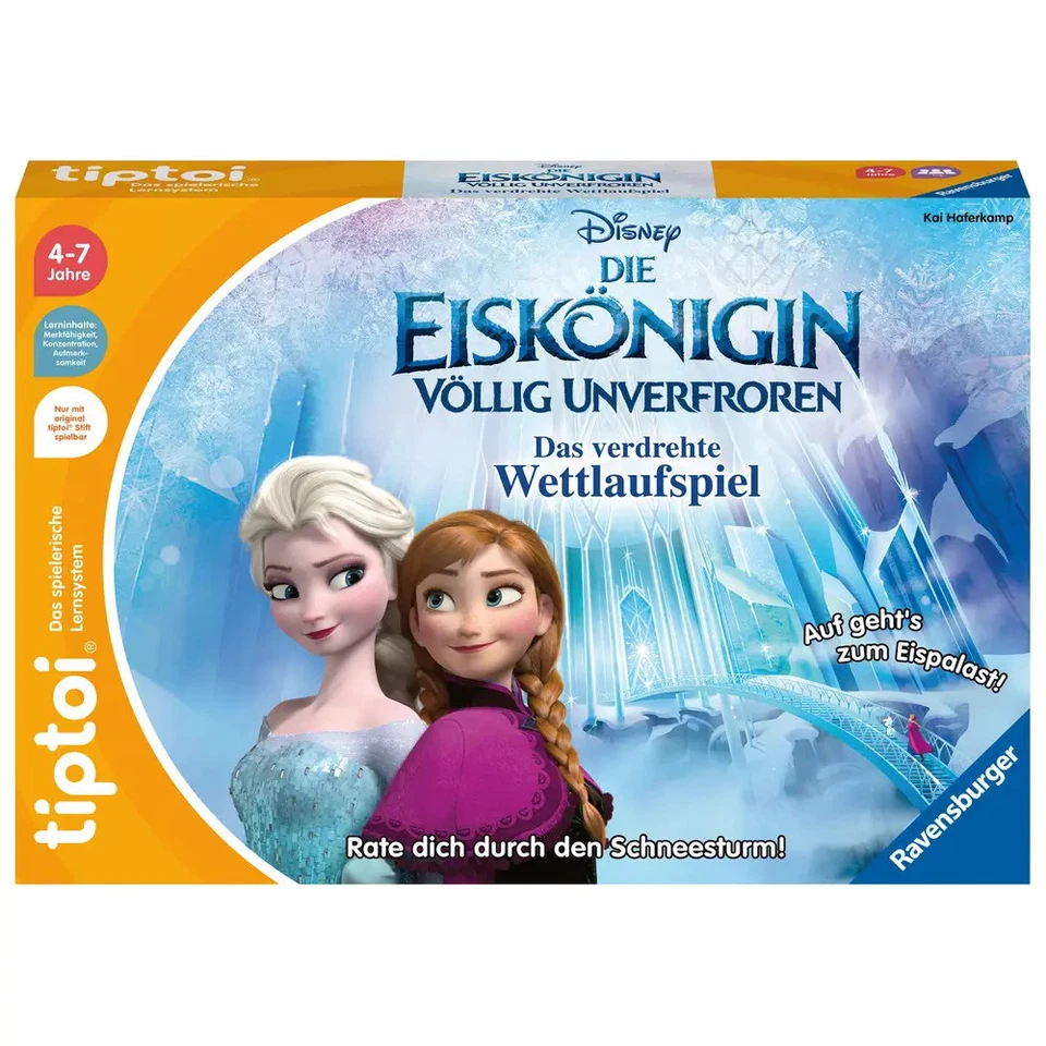 Ravensburger tiptoi Spiel 00116 - Disney Die Eiskönigin - Völlig Unverfroren: Da - Bild 1 von 1
