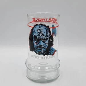 Star Trek III Die Suche nach Spock 1984 Lord Kruge Trinkglas Vintage  - Bild 1 von 4