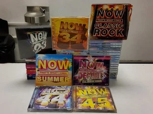 43 x Now That's What I Call Music CD Joblot - 23 34 44 Rock Summer Decades 3 - Picture 1 of 6
