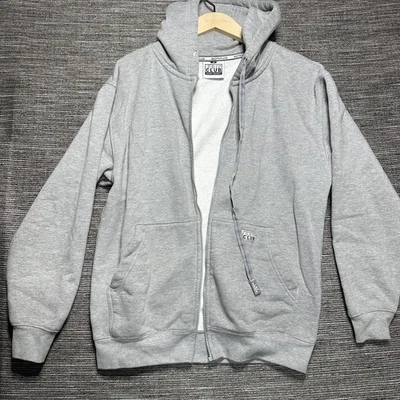 Sudadera con Capucha Pro Club Para Hombre M Gris Pullover Cremallera Completa Hip Hop Urbano Foto 1 de 4