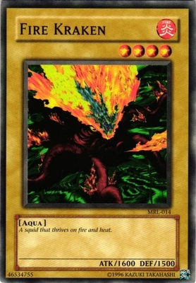 Fire Kraken Common Spell Ruler ( MRL-014 LP - Image 1 of 2