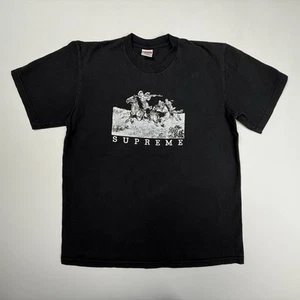 Supreme Horse Summer Riders SS19 Black T-Shirt - Size M - Picture 1 of 9