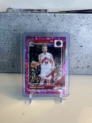 2024-25 Panini Donruss Optic Fast Break Pink Prizm/25 Jakob Poeltl #65 Foto 1 de 2