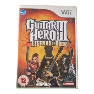 Guitar Hero 3 Legends Of Rock Nintendo Wii Complete With Manual - Picture 1 of 3