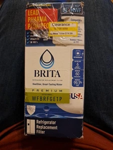 Brita Refrigerator Replacement Filter, Model WFBRFGE1P - Brand New - Picture 1 of 4