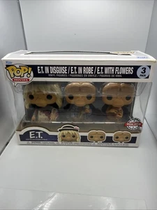 Funko Pop! Vinile: E.T. l'extraterrestre - E.T. Sotto mentite spoglie / E.T. In vestaglia / - Foto 1 di 7