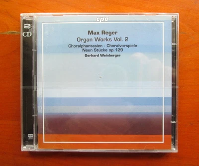 NEW cpo 2x SACD Hybrid MAX REGER: ORGAN WORKS Vol.2 Gerhard Weinberger (organs) - Image 1 of 4