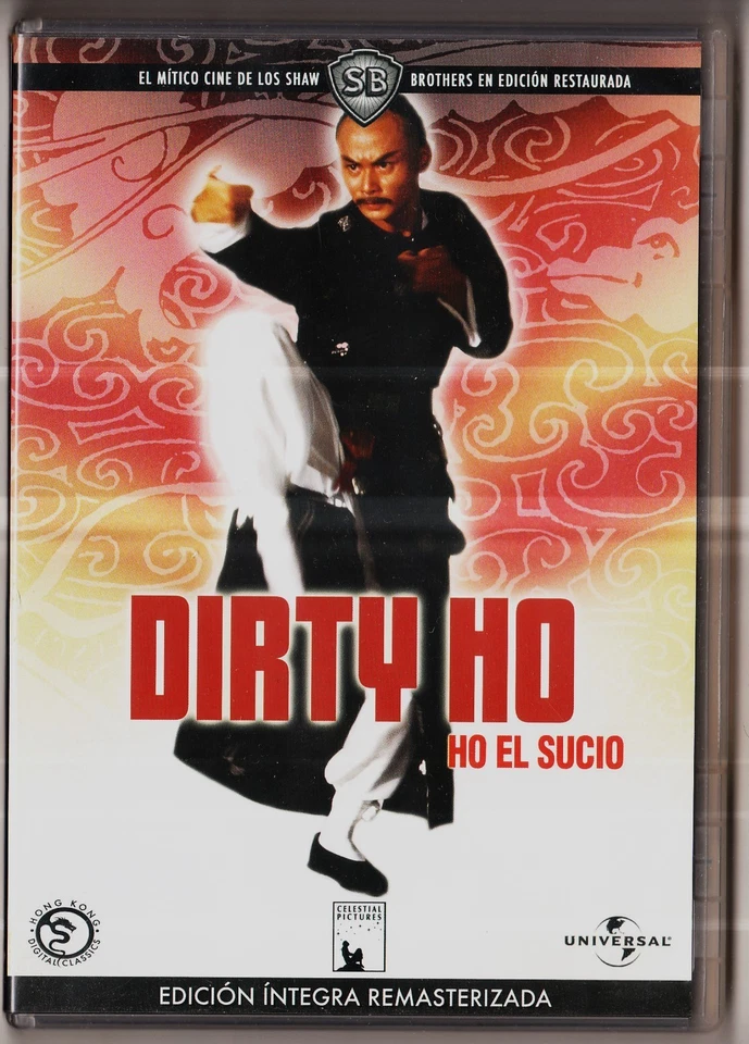 DIRTY HO - HO EL SUCIO de Liu Chia-Liang con Gordon Liu, Wong Yu... DVD - Imagen 1 de 1