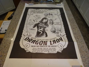 Dragon Lady locandina film originale piegata e arrotolata 27" x 41" - Joseph Green - Foto 1 di 14