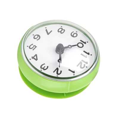 Espejo Ventana Pared Succión Impermeable Baño Ducha Reloj Baño Accesorios Foto 1 de 4