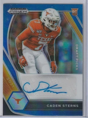 2021 Panini Prizm Draft Picks Autographs Blue Prizm #DPA-CAD Texas Auto /149 - Image 1 of 2
