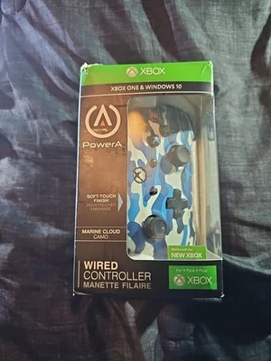 PowerA Wired Controller Manette Cable Compatible With Xbox One & Windows 10 Open - Image 1 of 4